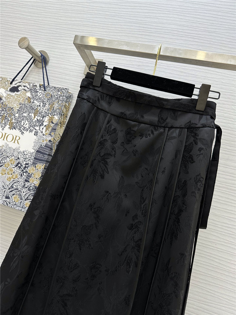 D10r new chinese style one piece wrap skirt