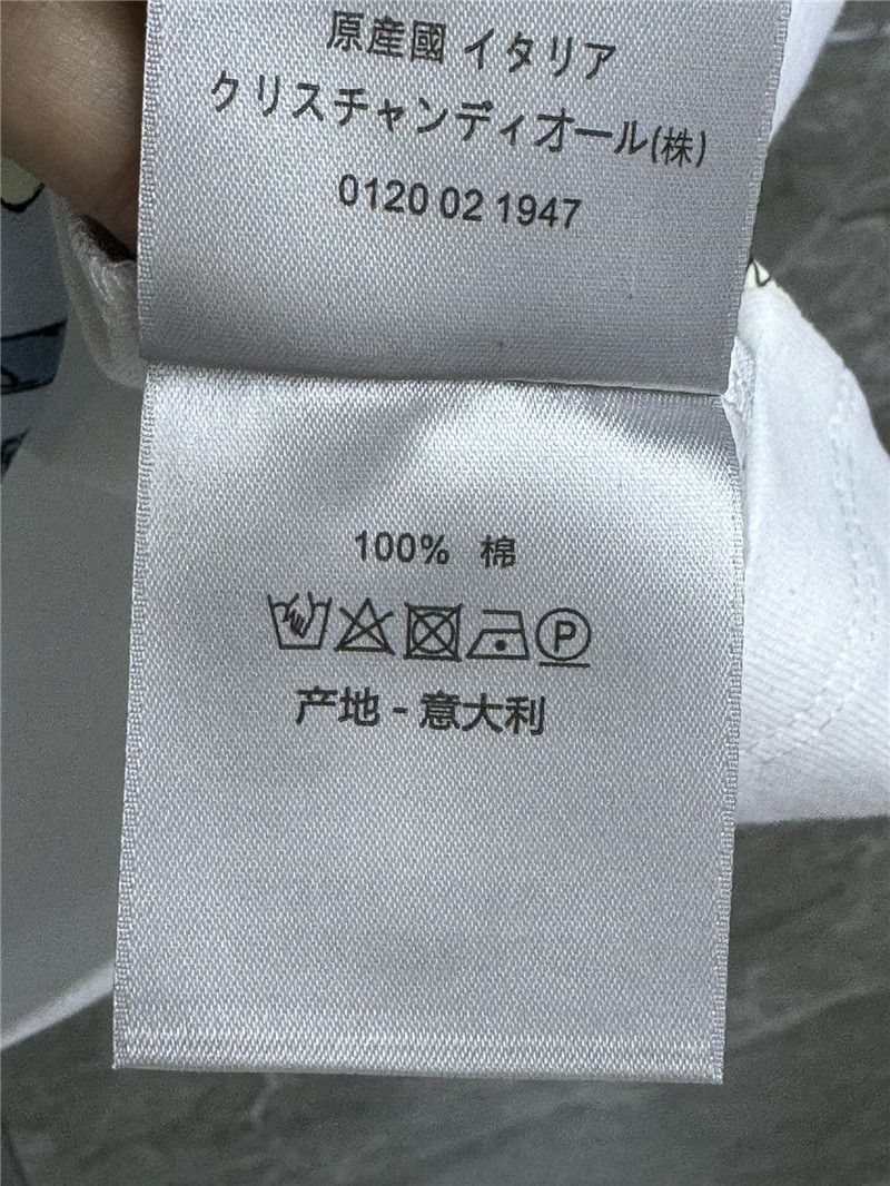 D10r lotus pond print t-shirt