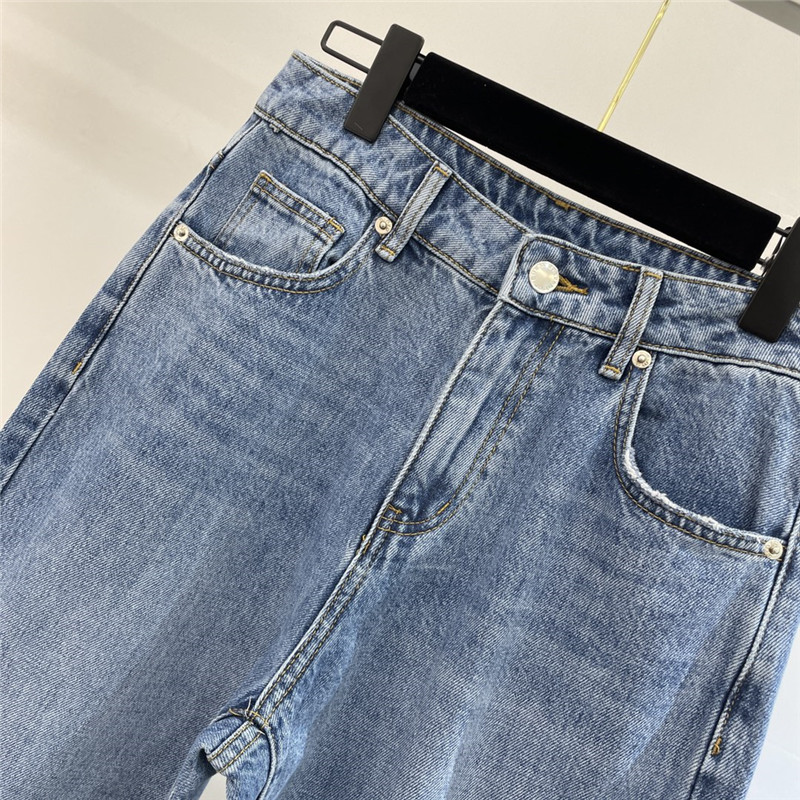 alexander wang early spring new denim trousers