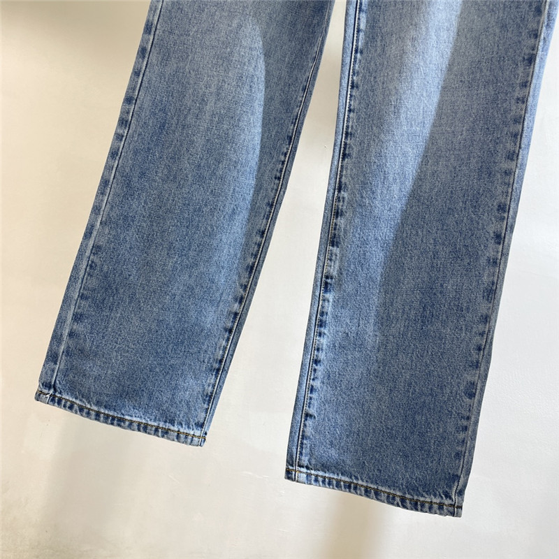 alexander wang early spring new denim trousers