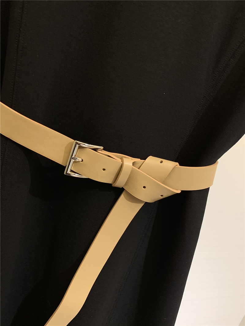 prada round neck short sleeve dress