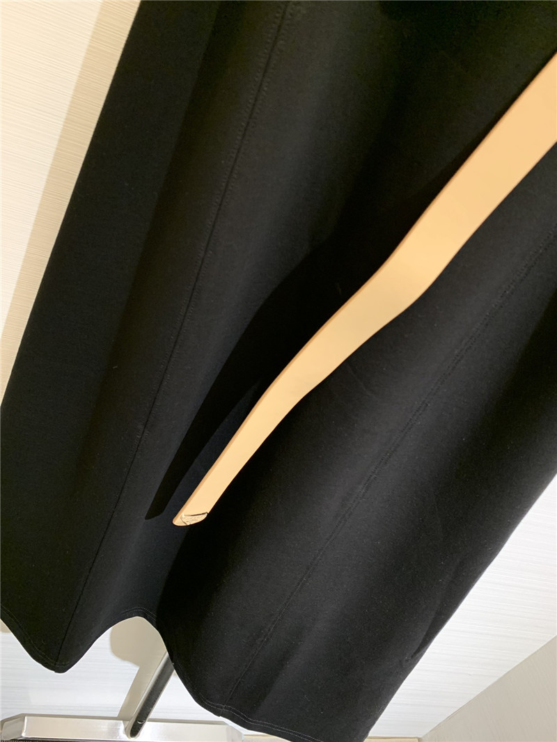 prada round neck short sleeve dress