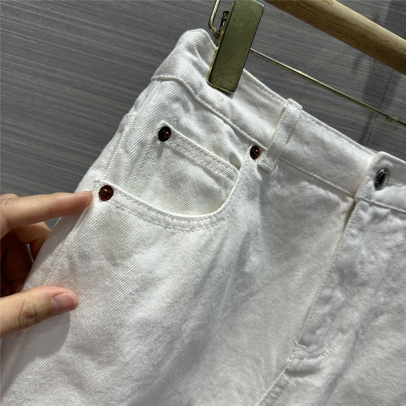 alexander wang denim long skirt