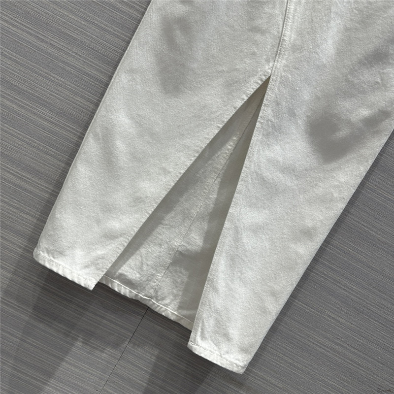 alexander wang denim long skirt