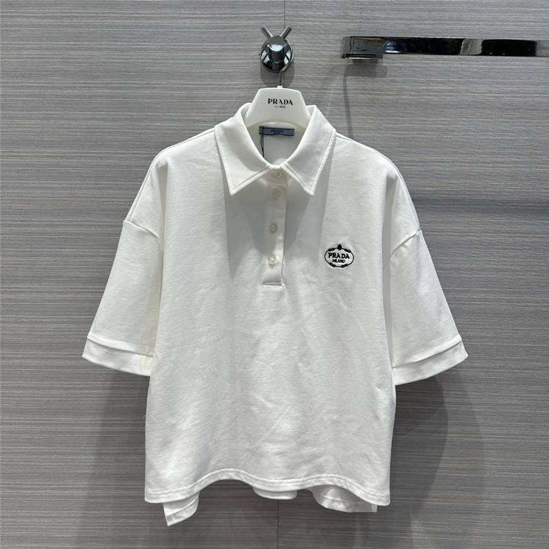 prada functional girly white sports suit