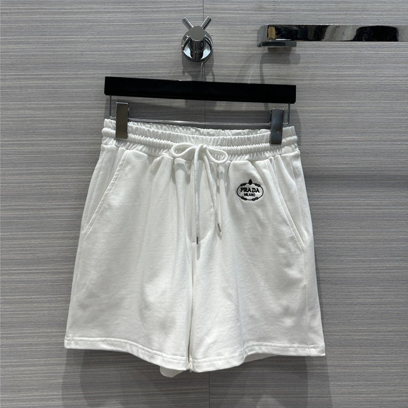 prada functional girly white sports suit