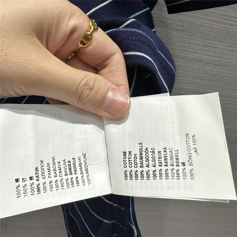 M1um1u striped short-sleeved t-shirt