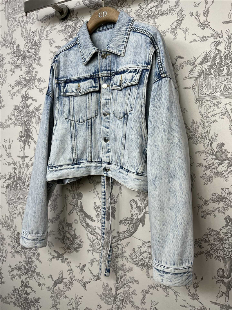 alexander wang new retro denim jacket