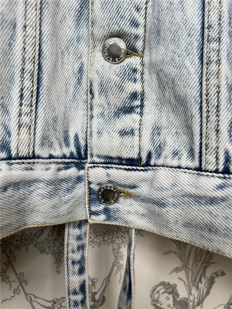 alexander wang new retro denim jacket