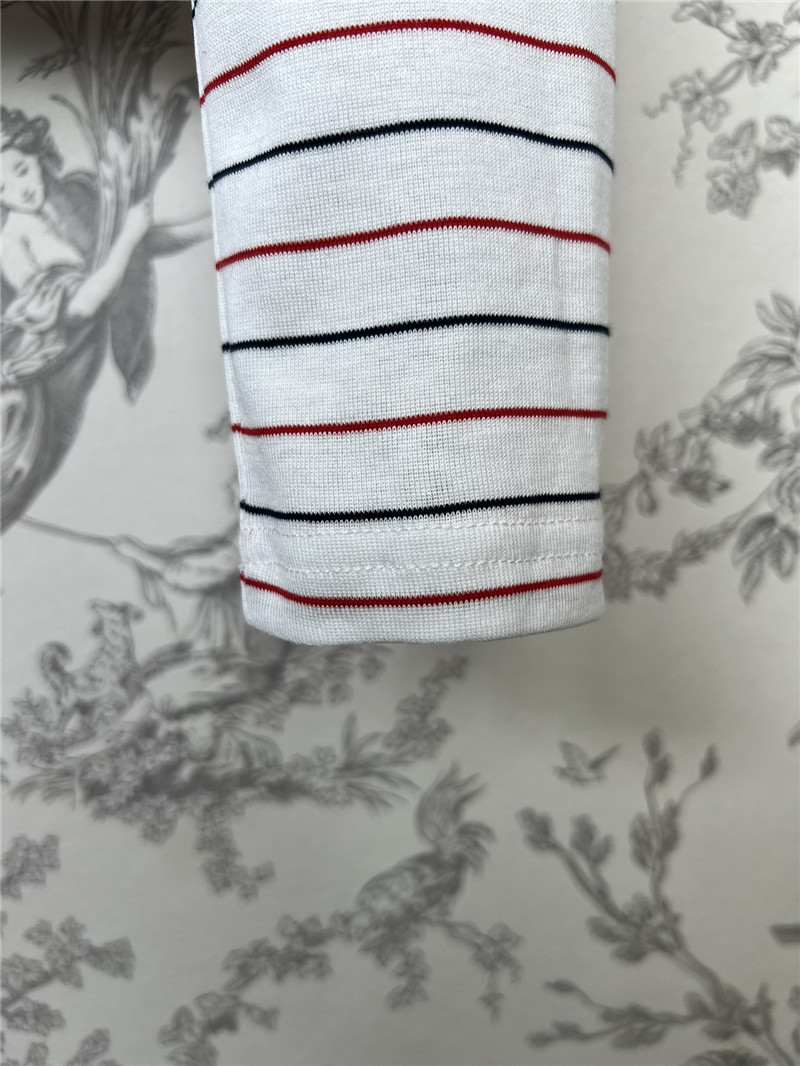 M1um1u new striped knitted long sleeves