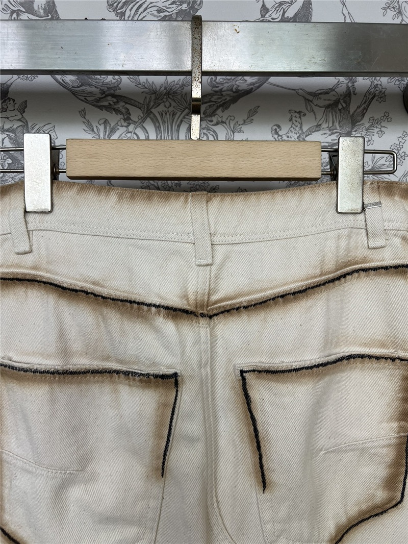 D10r new tie dye denim skirt