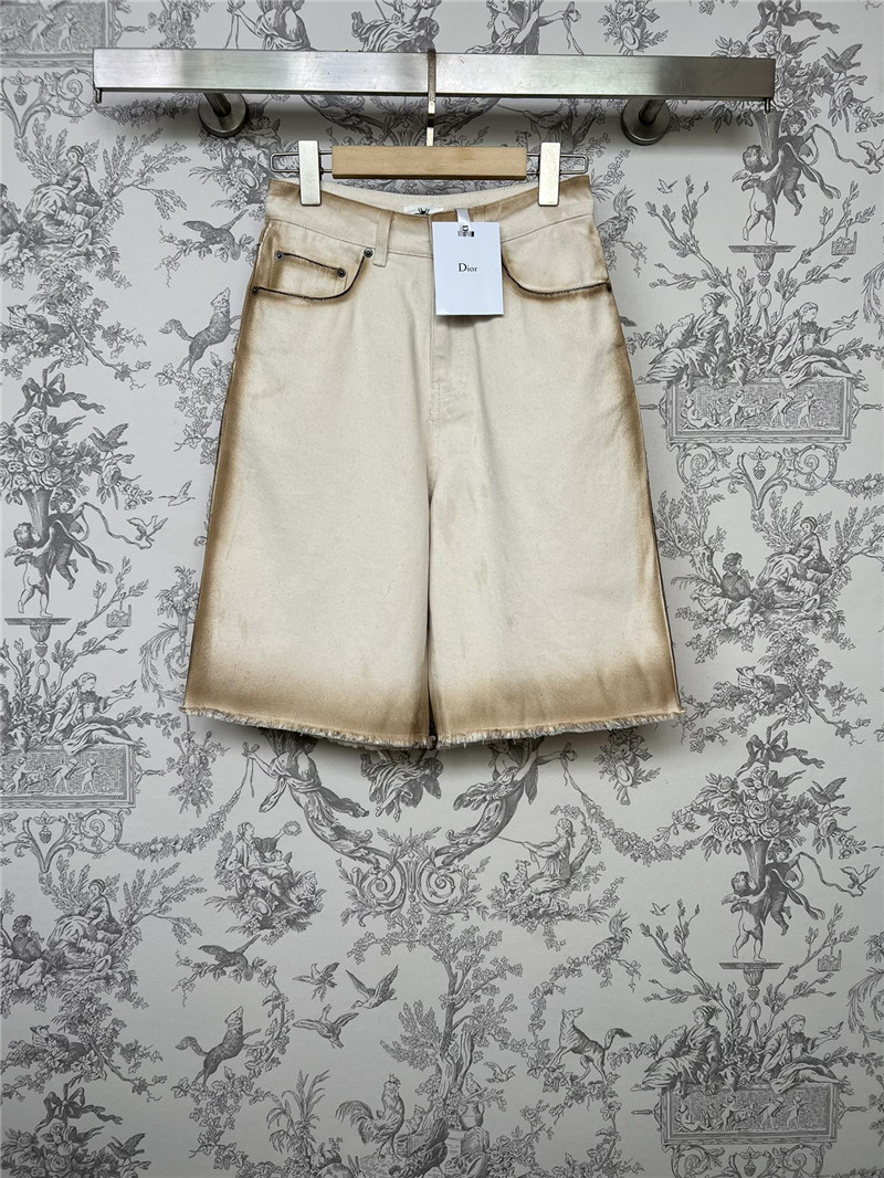 dior new tie dye denim pants