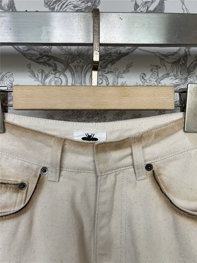 dior new tie dye denim pants