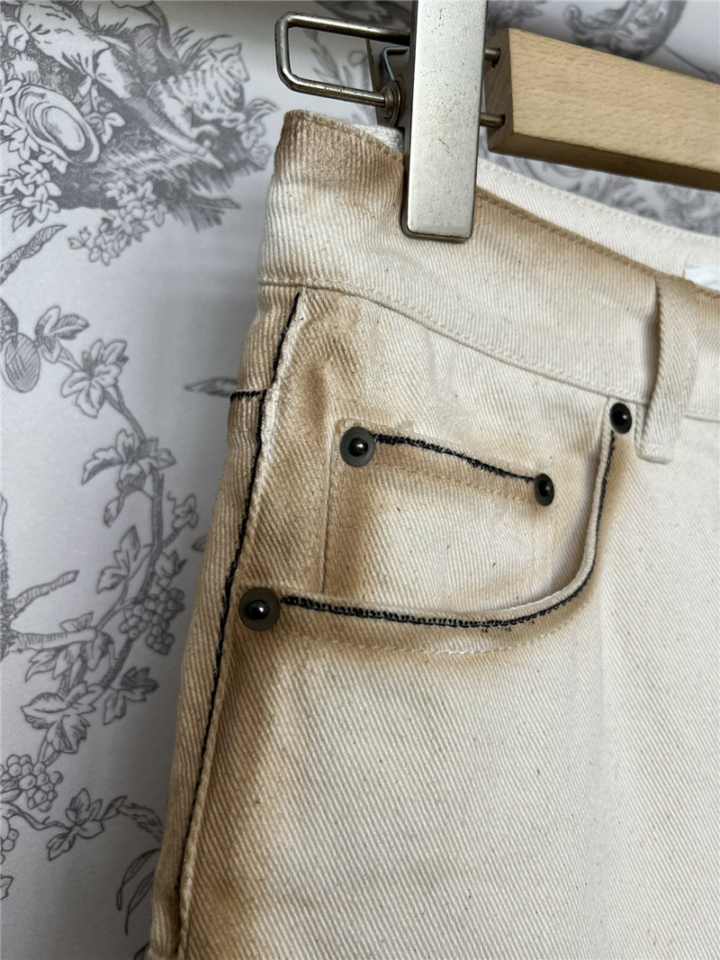 dior new tie dye denim pants