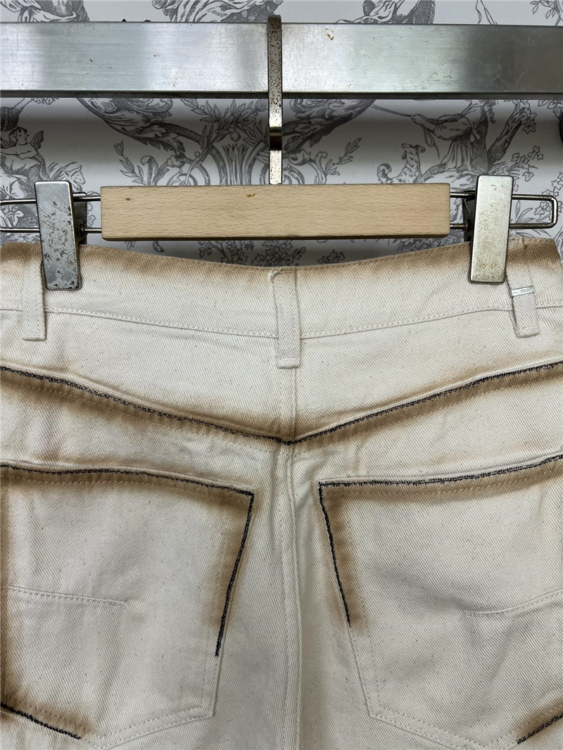 dior new tie dye denim pants