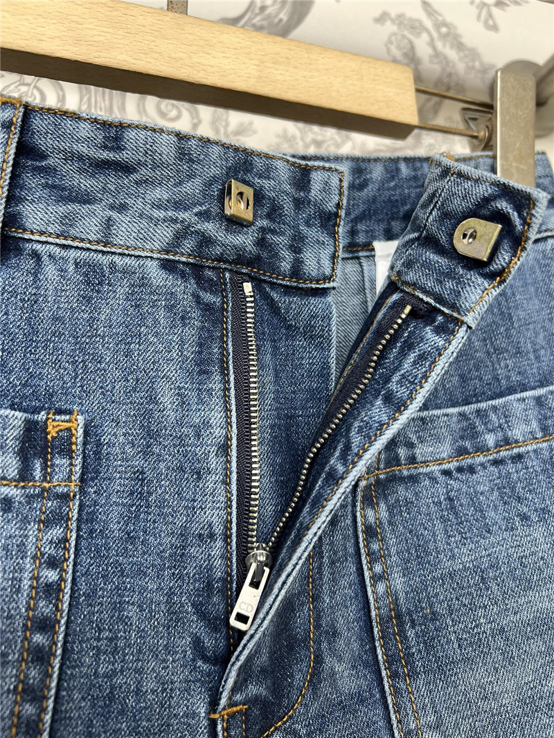 D10r new denim straight pants