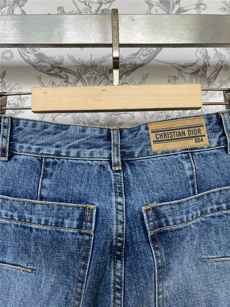 D10r new denim straight pants