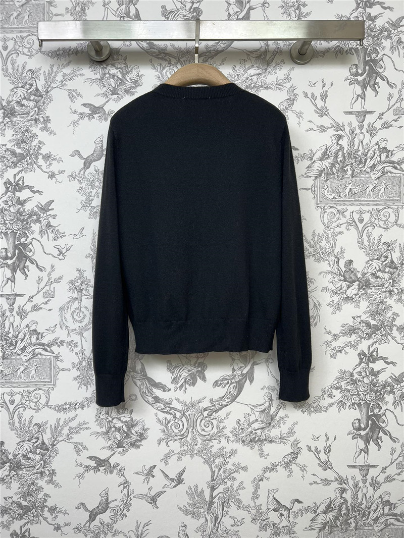 Miu Miu Logo Knitted Cardigan