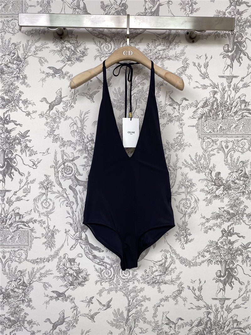 celine new summer halterneck swimsuit