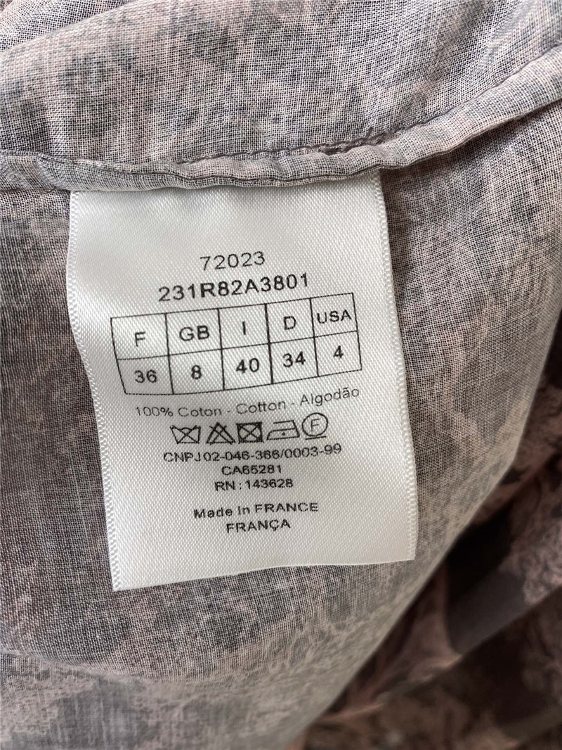 D10r lapel short sleeve animal long dress