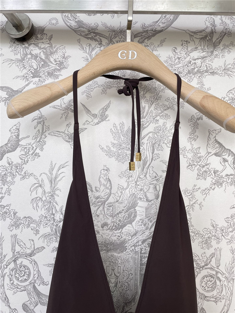 celine new summer halterneck swimsuit