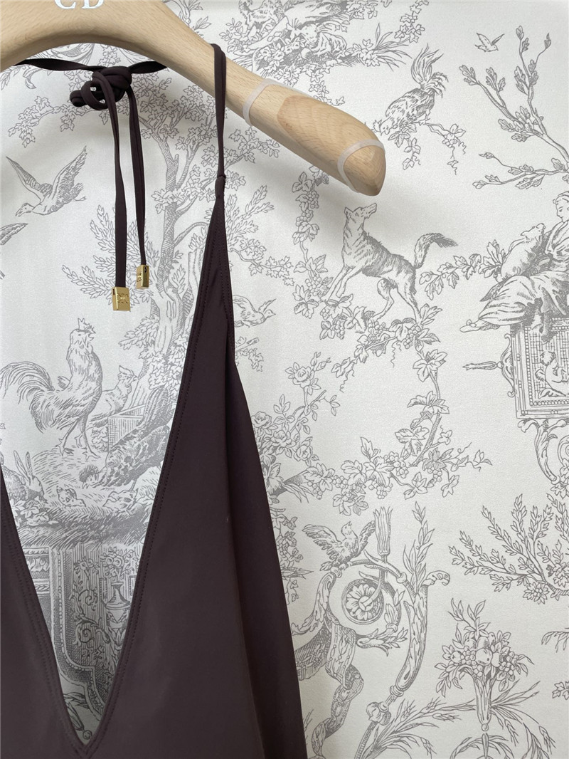 celine new summer halterneck swimsuit