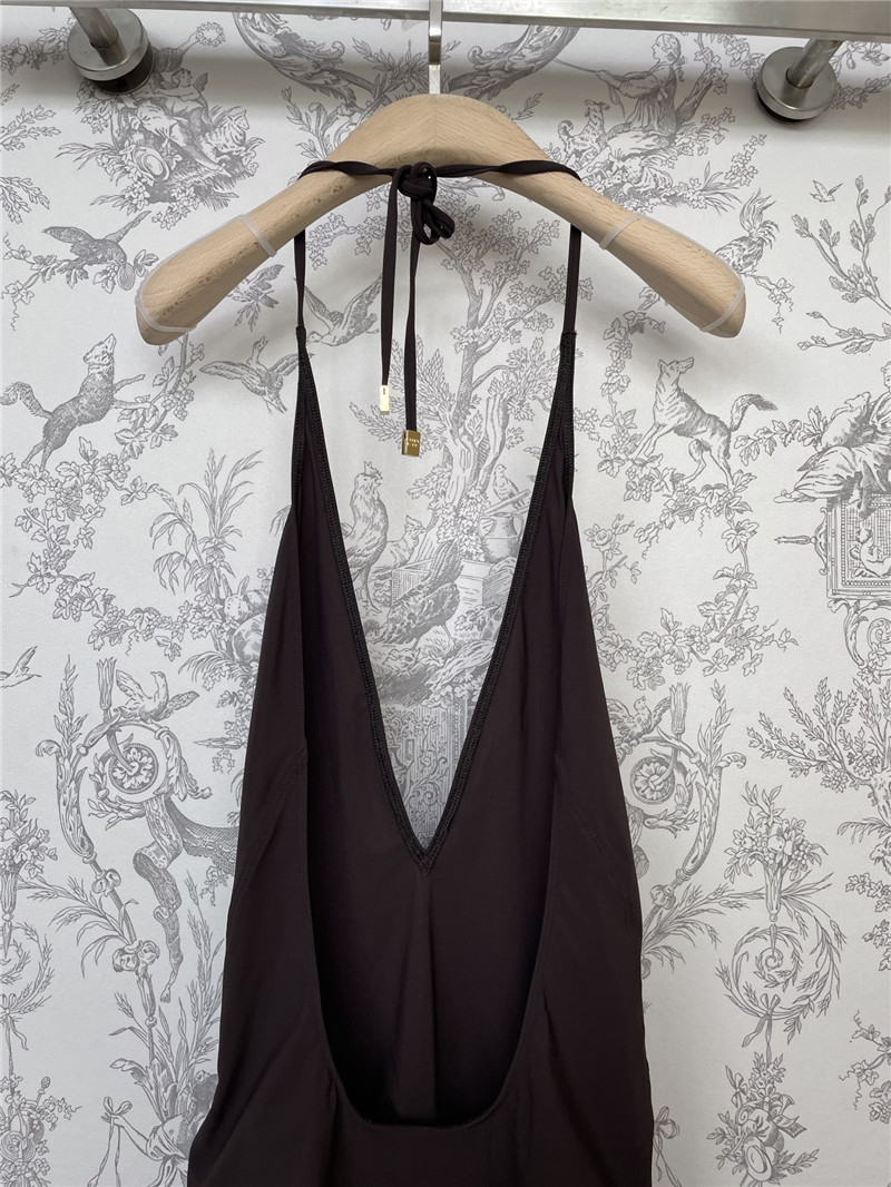 celine new summer halterneck swimsuit