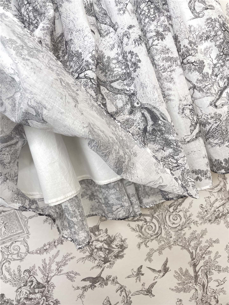 D10r animal joey print short skirt