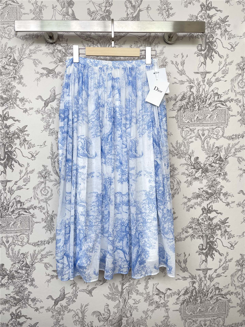 dior animal latest collection skirt