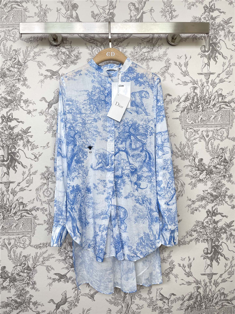 dior ink painting series shirt