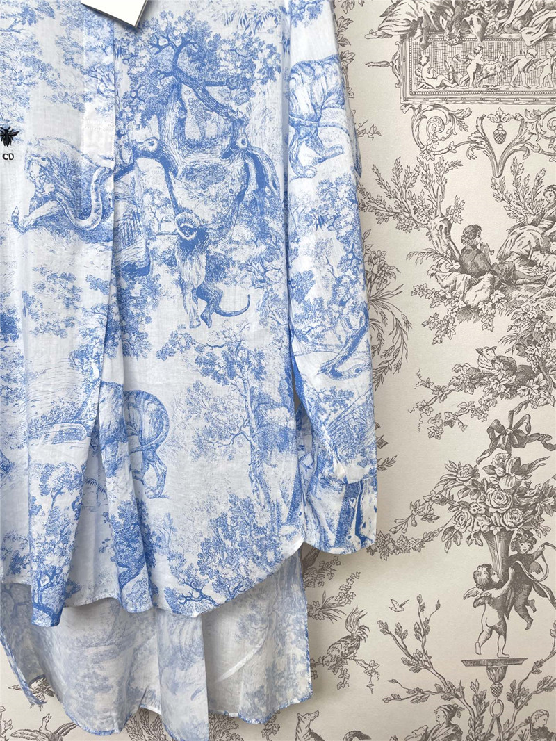 dior ink painting series shirt