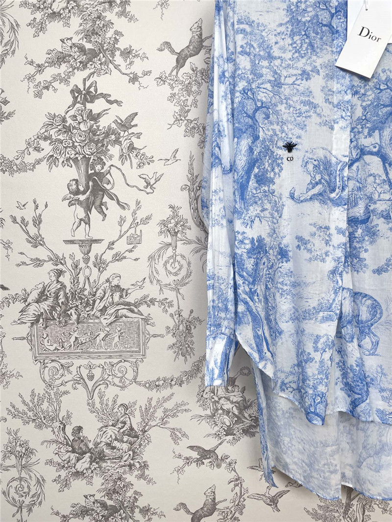 dior ink painting series shirt