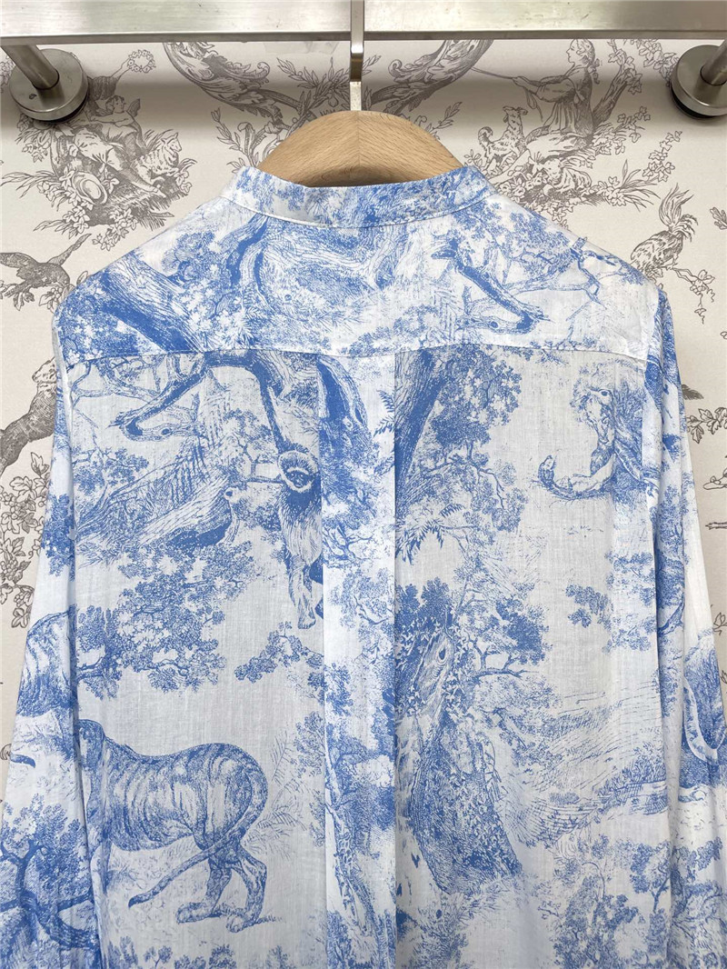 dior ink painting series shirt