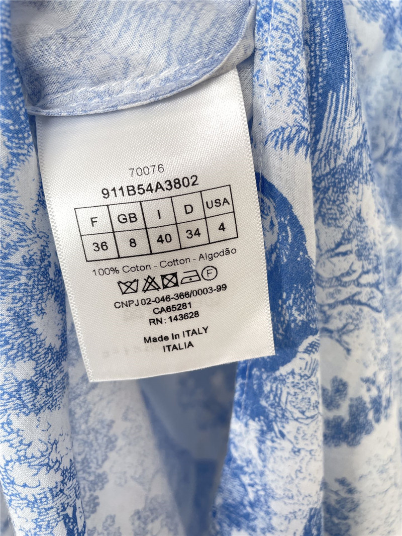 dior ink painting series shirt