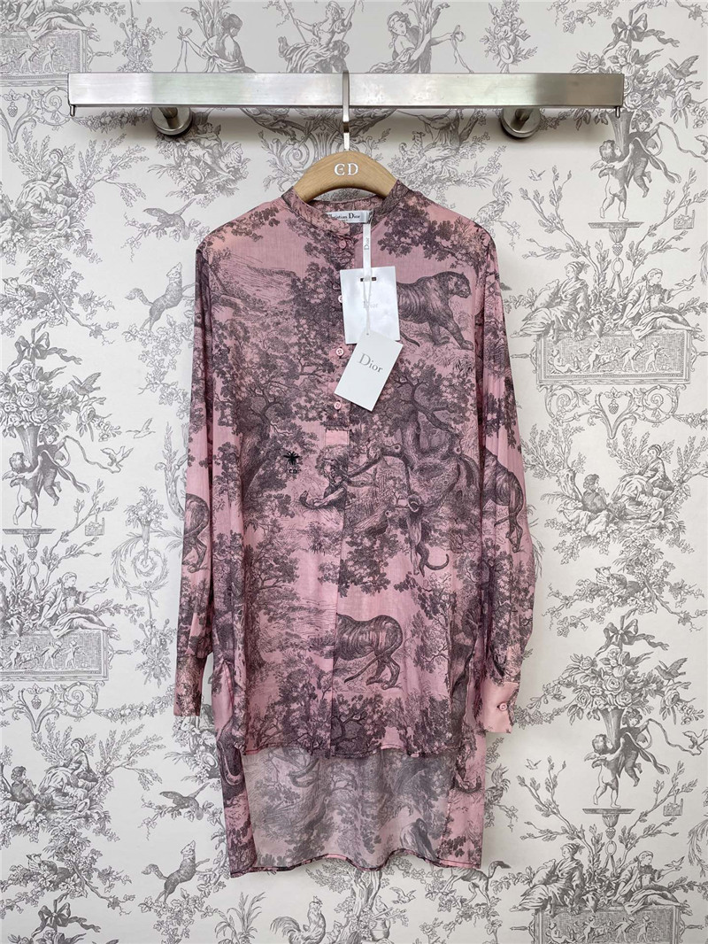 dior ink painting series shirt