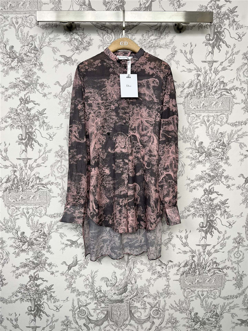 dior ink painting series shirt