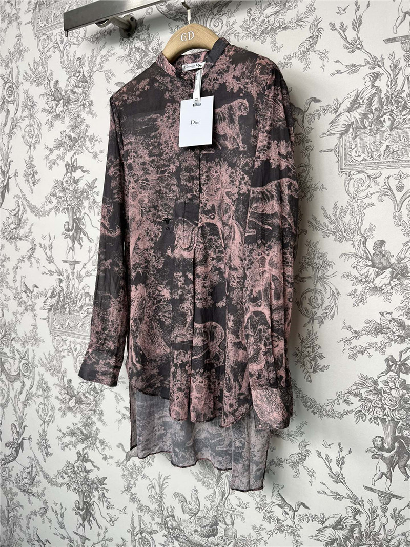 dior ink painting series shirt