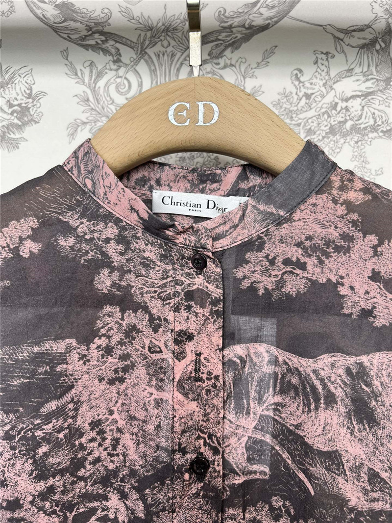 dior ink painting series shirt