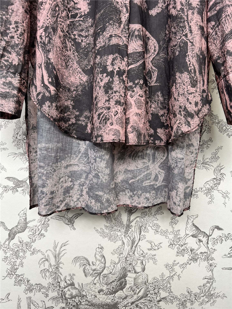 dior ink painting series shirt