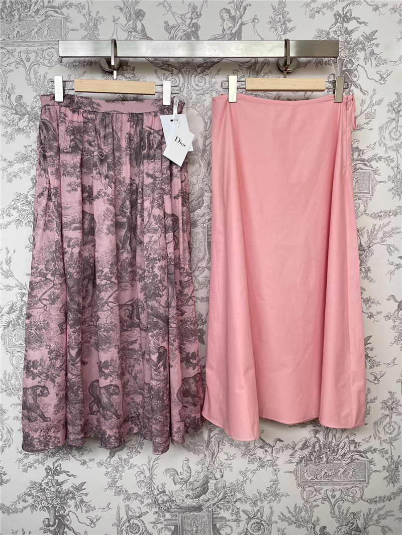 dior new animal latest series skirt