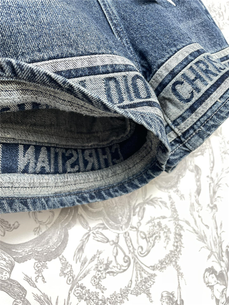 dior new early autumn denim shorts