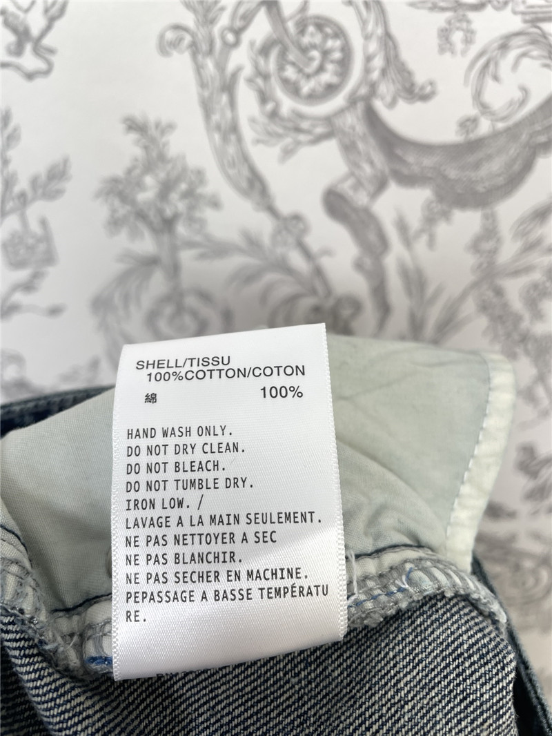 dior new early autumn denim shorts