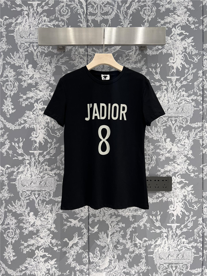 dior printed number 8 T-shirt
