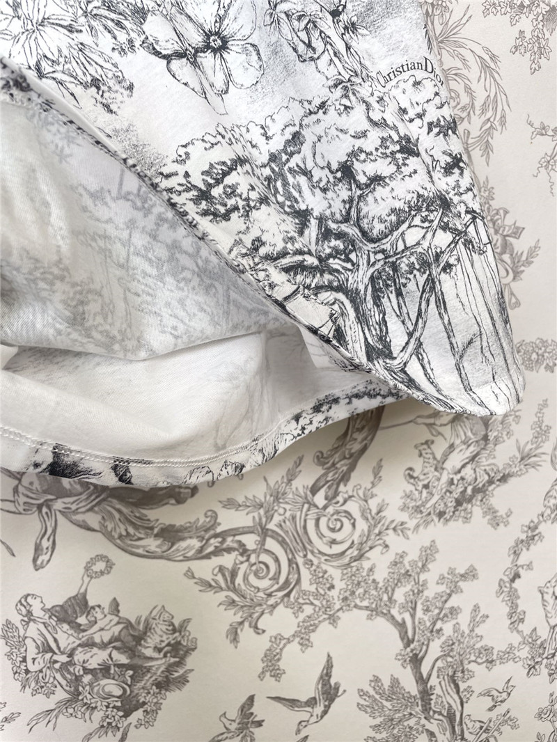 Dior new animal Rui series T-shirt