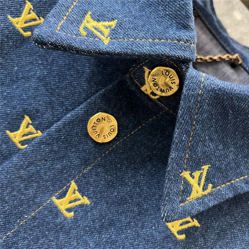l0vis Vvtt0n lv denim short sleeve shirt