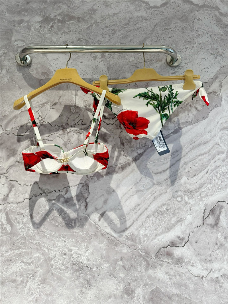 Dolce & Gabbana d&g floral bikini