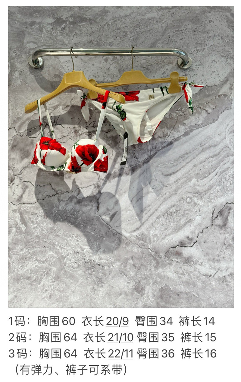 Dolce & Gabbana d&g floral bikini