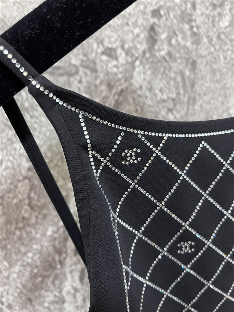 ch**el hot D1am0nd one-piece swimsuit