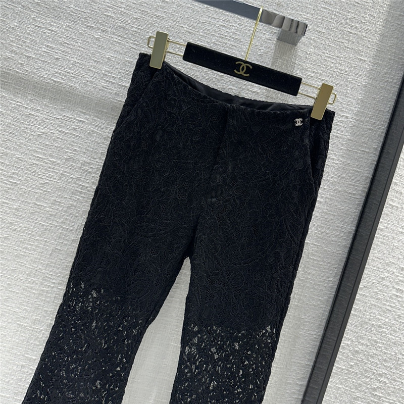 Ch**el water soluble lace bell bottoms
