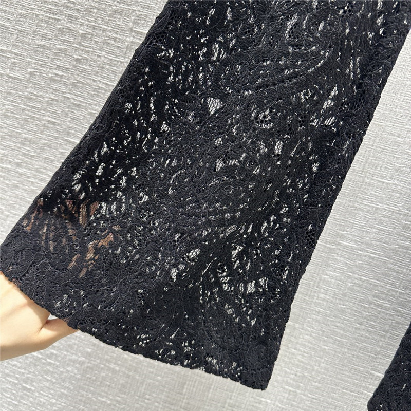 Ch**el water soluble lace bell bottoms